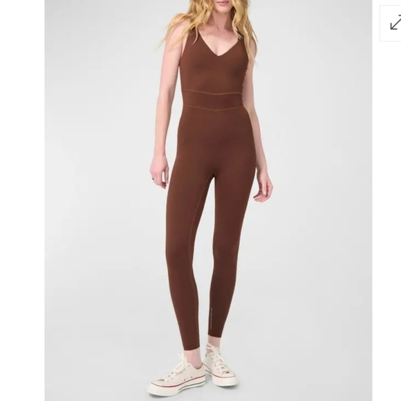 Terez Pants - NWT $150 Terez Auction Onesie Size L In Brown
